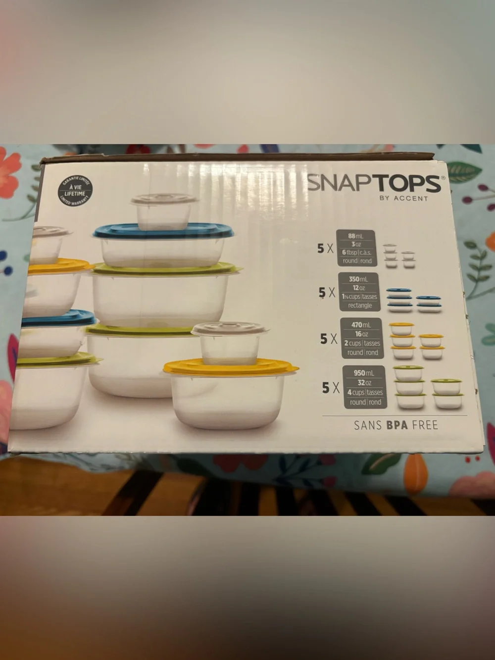 40-Piece Food Storage Set
